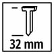 thumbnail image 3 of Clavos 32mm - 3.000 Und. Clavadora Einhell gris, 3 of 4