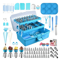 Set De Pasteleria Kit Decoración Belug Para Reposteria 236Pcs