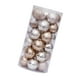 thumbnail image 2 of 30 Uds Bolas De Navidad Adornos Decoración Colgante Para Compromiso Interior Año Nuevo Dorado, 2 of 3