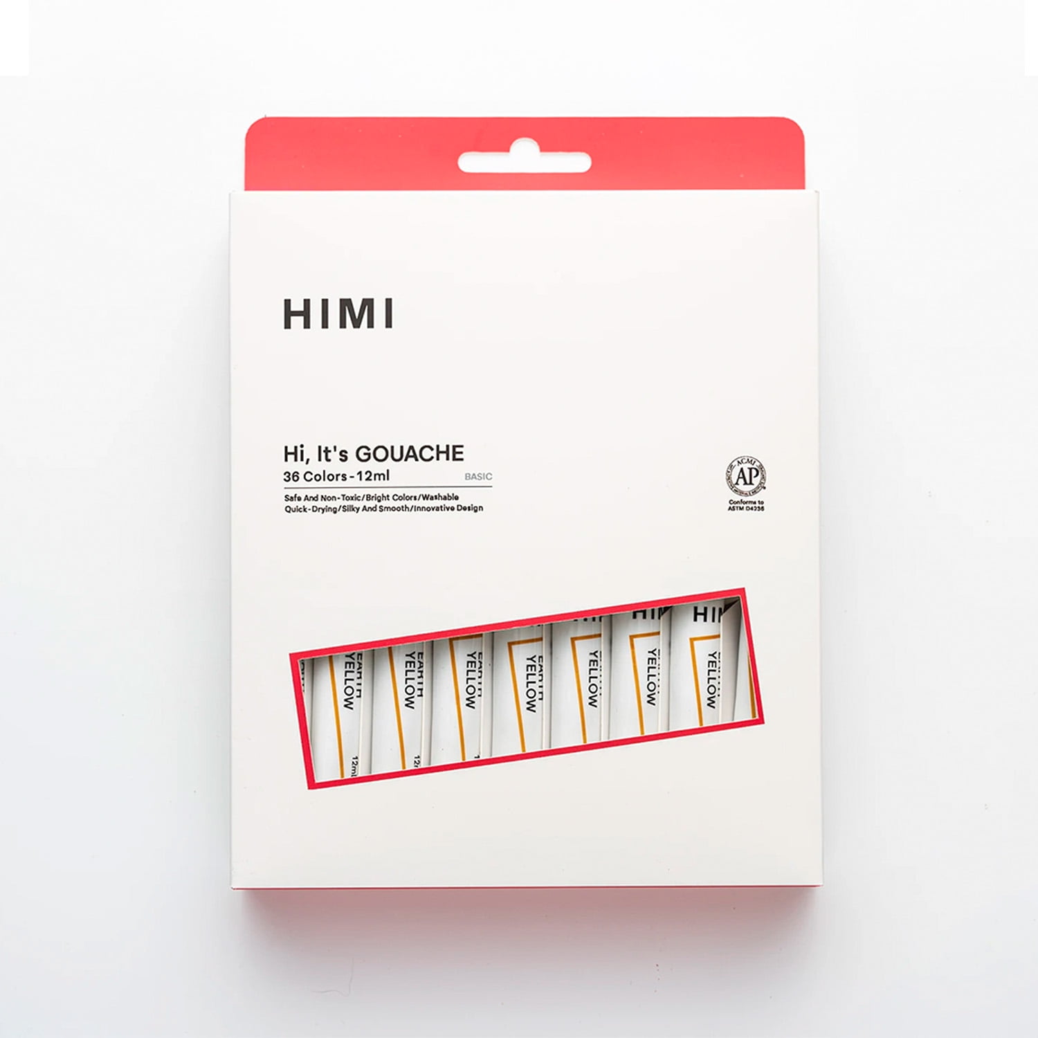 Himi Set De 36 Tubos De Pintura Gouache 12ml