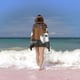 thumbnail image 2 of Escandalosos Toalla de playa de secado rápido con diseño temático, regalo para mujeres y niñas, ideal para cumpleaños, fans, amantes de la música, uso en la playa o al aire libre, 78 × 160 cm, 2 of 6