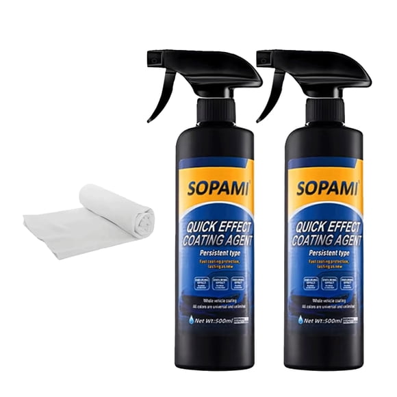 Sellador Cerámico para Pintura, Recubrimiento Cerámico Sopami para Auto 2 PCS