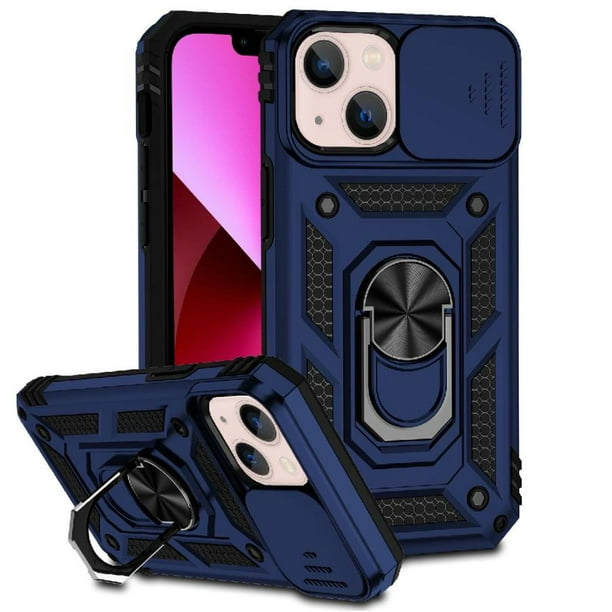 Estuche GANGXUN para iPhone 13 Mini, soporte giratorio 360°, estilo mecánico y magnético