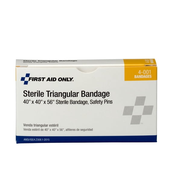 Venda triangular estéril First Aid Only 102x142 cm 1/ caja