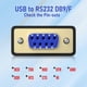thumbnail image 5 of Adaptador Usb c A Serie Rs232 Db9 Cable De 6 Pies, 5 of 7