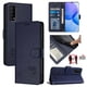 thumbnail image 5 of Funda tipo cartera FOXDOCK para TCL STYLUS 5G con soporte, ranuras, RFID, diseño de gato, 5 of 5