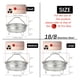 thumbnail image 2 of Canastilla vaporizadora de acero inoxidable ICEICE para verduras y dumplings, 2 of 9