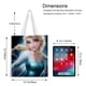 thumbnail image 5 of Frozen: Princesa Elsa Bolso de tela con estampado de lienzo para mujer, bolsa de compras reutilizable y estética, con cremallera interior, regalo para mujer, 35 × 40 cm., 5 of 6