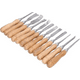 thumbnail image 3 of Gubias Para Tallado De Madera - Pack De 12 Herramientas, 3 of 3