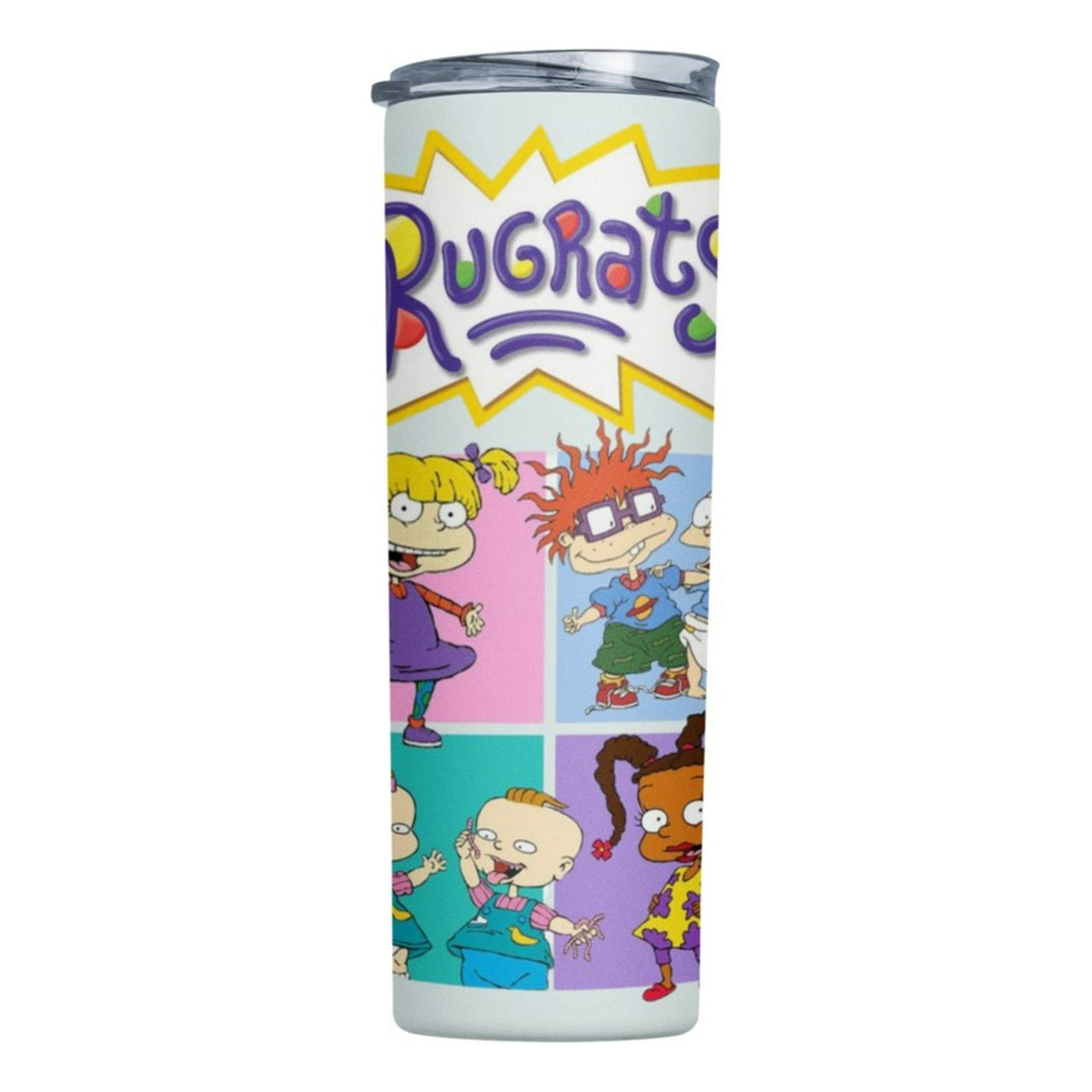 Sm - Termo Botella Térmica Rugrats Dibujos Animados Infantil Blanco