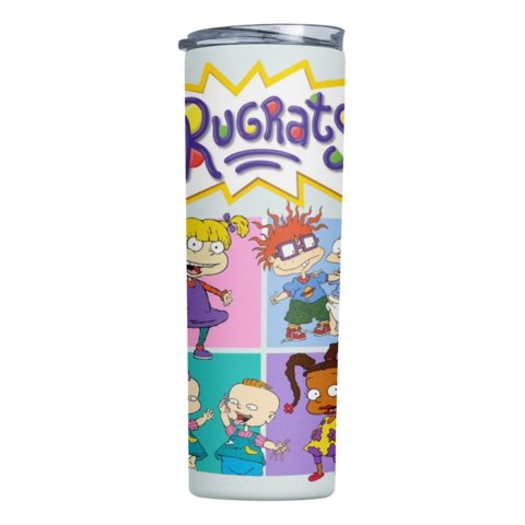 Sm - Termo Botella Térmica Rugrats Dibujos Animados Infantil Blanco