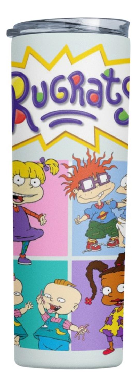 Sm - Termo Botella Térmica Rugrats Dibujos Animados Infantil Blanco