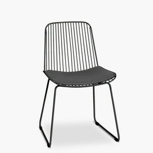 Form Design - Silla Metálica Isabella Negro