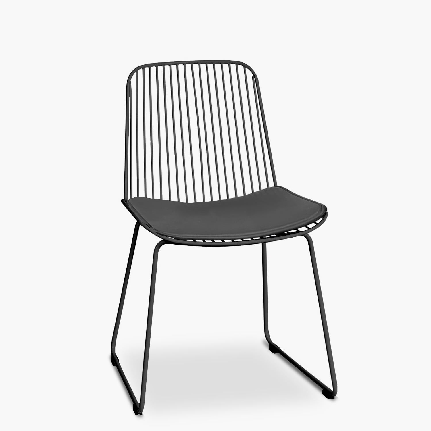 Form Design - Silla Metálica Isabella Negro