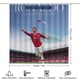 thumbnail image 2 of Cristiano Ronaldo-theme 4-Piece Shower Curtain Set with Rugs, Waterproof Bathroom Decor Set Includes Bath Mat, U-Shaped Rug, Toilet Lid Cover and Curtain with Hooks, 2 of 6