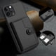 thumbnail image 5 of FOXDOCK Funda para iPhone 12 pro con Bloqueo RFID - Diseño Elegante con Cierre de Botón, 5 of 5