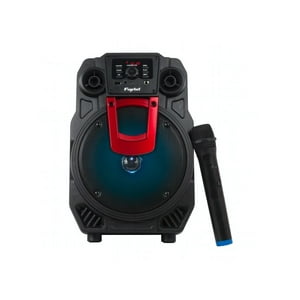 Parlante Karaoke 8 Pulgadas Fujitel 40W Mic Inalámbrico