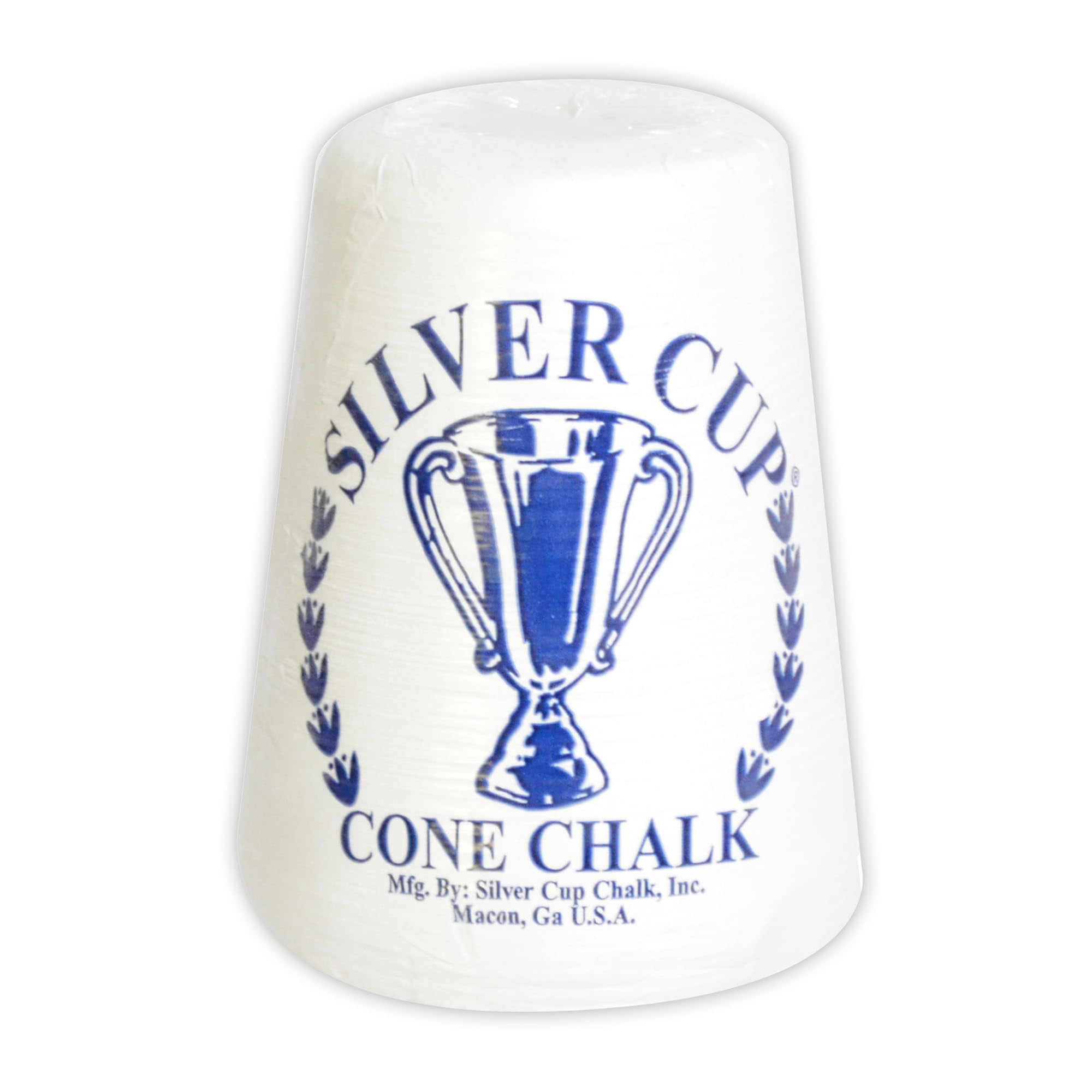 Tiza De Talco Hathaway Silver Cup En Cono Blanca