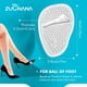 thumbnail image 4 of Almohadillas de gel ZUCNANA para zapatos con forma de bola para mujer, 2 unidades, 4 of 6