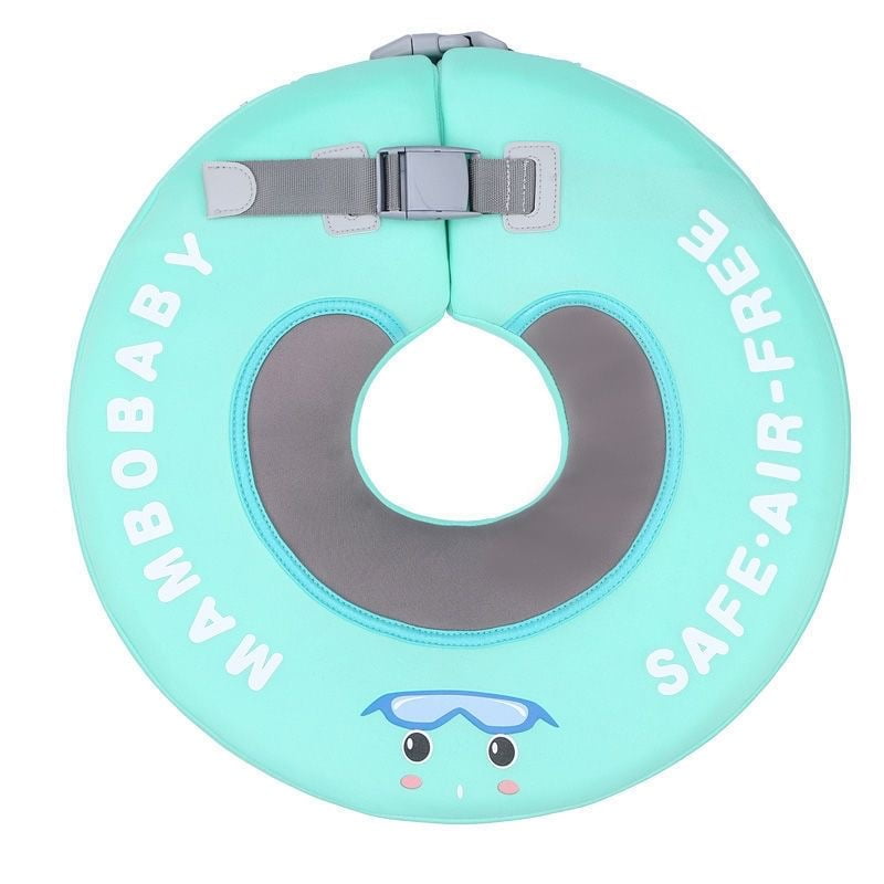 Flotador De Cuello Para Bebé Verde By Lubabycas