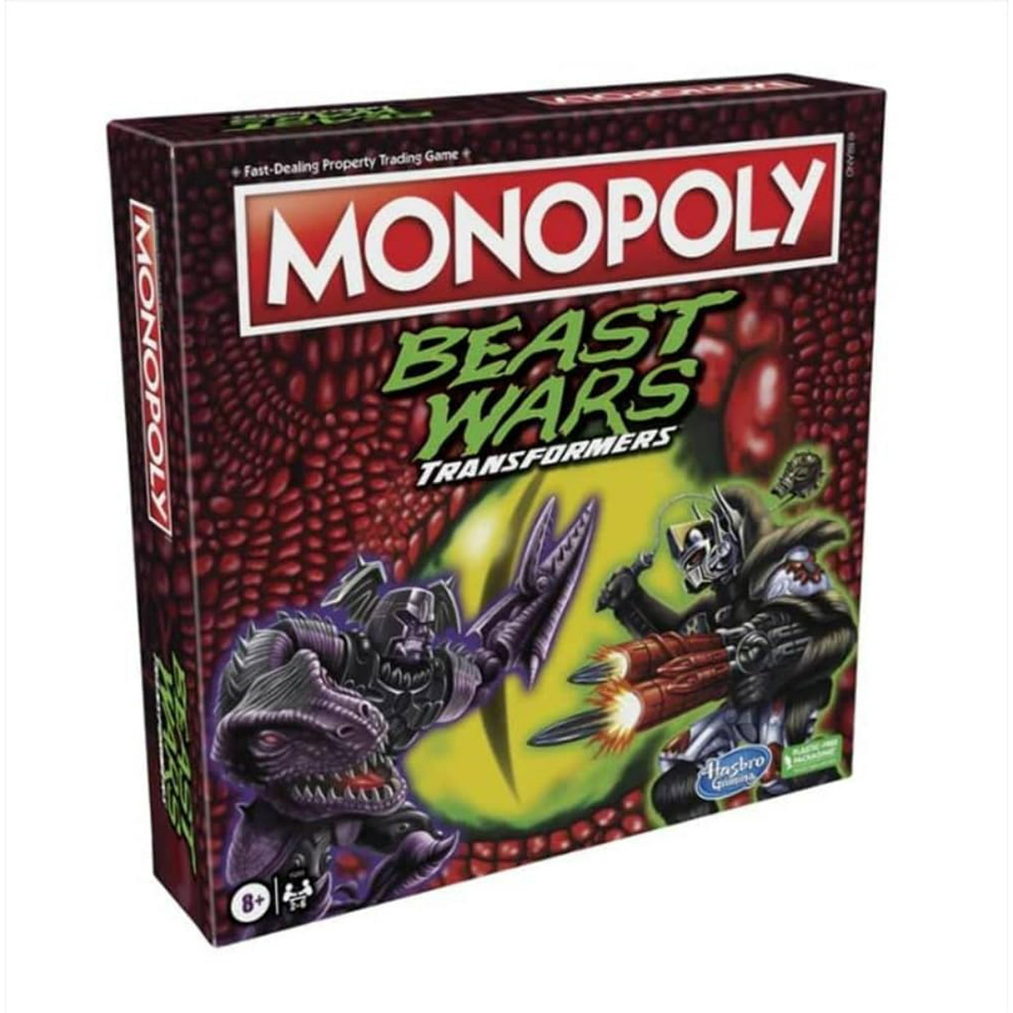 Hasbro - Juego De Mesa Monopoly Transformers Beast Wars Edition