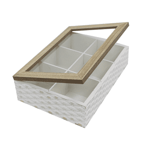 Muebles Santa Ana - Caja Té 6 Espacios Labrada