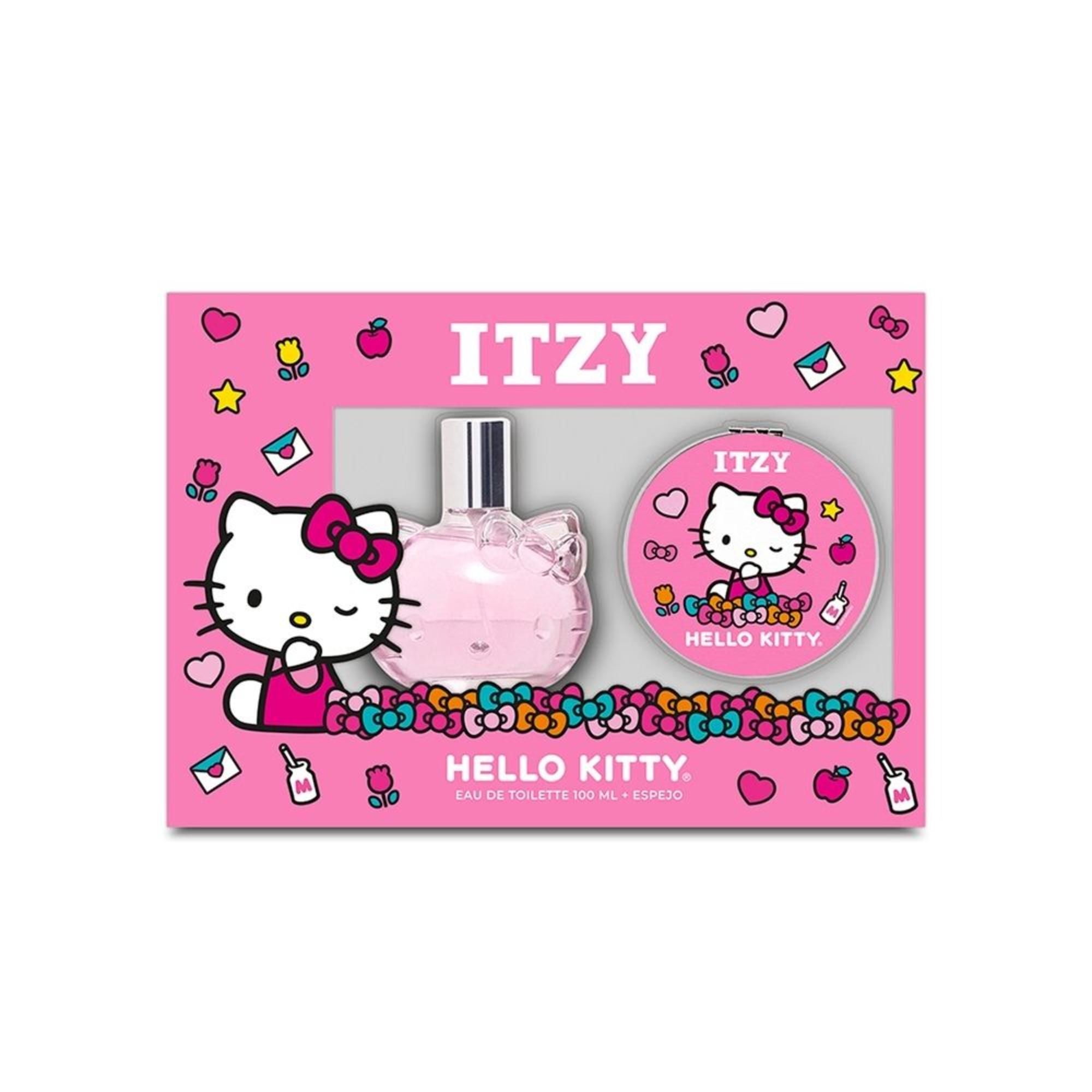 Set Perfume Hello Kitty Edt + Espejo 100 ml Itzy