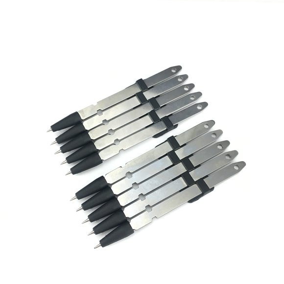 Dardos HUAAO 10 piezas 440C acero 10,7 cm 9 g por dardo