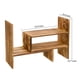 thumbnail image 5 of Estantería Liry Products 42 cm extensible de madera marrón oscuro, 5 of 8