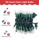 thumbnail image 5 of Luces para árbol de Navidad PREXTEX de 10 pies, blanco cálido, 50 luces, 5 of 8