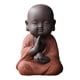 thumbnail image 3 of Tea PET MONK AGURANTES Decoración Estatua De Cerámica Para Habitación Peque?a 6.4cmx9.5cm, 3 of 4