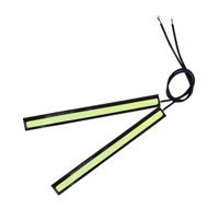 Ioensy - 17 Cm 12 V Iluminación De Conducción Cob Lámpara De Marcha Para Motocicletas Camión Rv Luz Azul Hielo