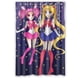 thumbnail image 1 of Cortina de ducha de Sailor Moon Girls, juego de cortina de baño con ganchos, tamaño 48 x 72 pulgadas, 1 of 3