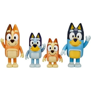 Figuras Bluey De 2.5 Pulgadas Multicolor Bluey