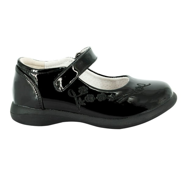 Zapato Cueca Nemésis Negro Charol Bamboo