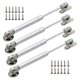thumbnail image 1 of Resortes de gas Augiimor 100N, 21,3 cm, soporte de tapa de apertura suave, 1 of 6