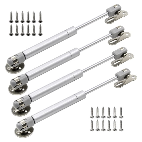 Resortes de gas Augiimor 100N, 21,3 cm, soporte de tapa de apertura suave