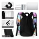 thumbnail image 5 of Do Re Mi-theme Backpack, Campus style schoolbag Bookbag with Adjustable Shoulder Straps And Large Zip Compartment, Unisex Travel Bags.42x30x15cm, 5 of 6