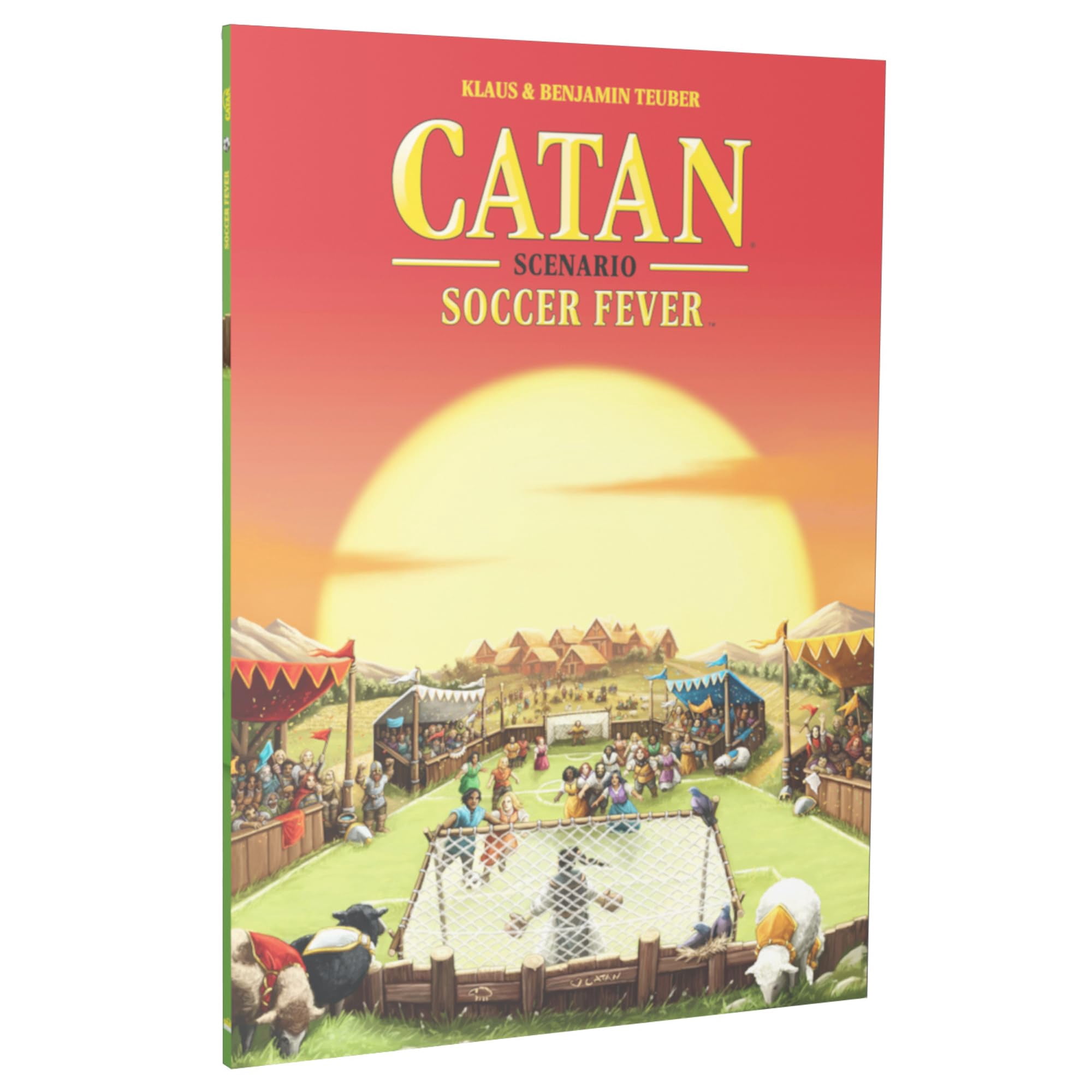 Juego de expansión de escenarios CATAN Soccer Fever para niños y adultos - Expansión