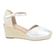 thumbnail image 1 of Alpargatas Chalada Mujer Penny-2 Plateado Plataforma, 1 of 7
