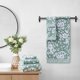 thumbnail image 2 of Juego de Toallas Lucky Brand 6 piezas Iceberg Green con Estampado Floral, 2 of 6