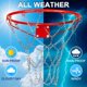 thumbnail image 4 of Red de baloncesto de cadena metálica LAO XUE 53 cm 12 anillos, 4 of 7