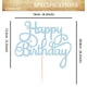 thumbnail image 3 of Decoración para tartas EONNCNT con purpurina azul claro para felicitación de cumpleaños, 3 of 6