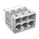 thumbnail image 1 of Conector de empalme WAGO 2773-406 Wall-Nuts PUSHWIRE de 6 conductores, 1 of 5
