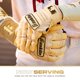 thumbnail image 5 of Guantes de bateo de béisbol Franklin Sports CFX Pro Vanilla/Gold, 5 of 7