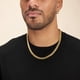 thumbnail image 5 of Collar JAXXON Cadena Cubana 8mm Bañada en Oro 14k para Hombre, 5 of 7