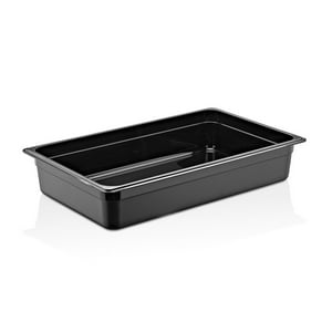 Gastroplast - Contenedor Policarbonato Negro Gn 1/1X10 Cm