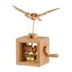 thumbnail image 1 of Caja De Música De Madera Figura En Miniatura única Decoración De Mesa Para El Escritorio Del Hogar Boda Dinosaurio, 1 of 3
