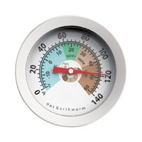 Ioensy - Termómetro De Suelo Para Compost, Termómetro De Temperatura Del Suelo Para Jardín, Césped Y Granja.