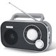 thumbnail image 1 of DreamSky AM/FM Portable Radio, Plug-In Wall or Battery Operated, 1 of 3